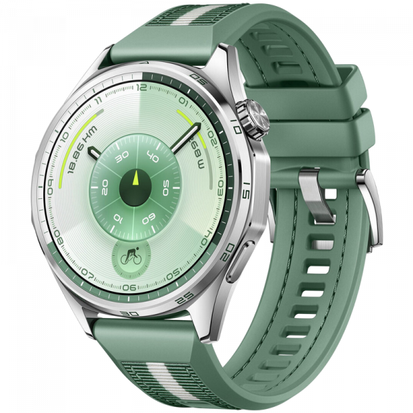 Умные часы Huawei Watch GT 6 Зеленый - AMOLED | 46 mm | IP69 | Android,iOS