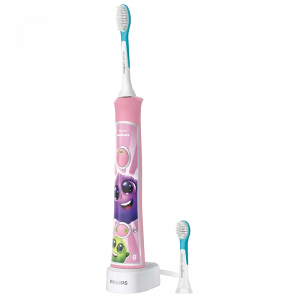 Электрическая зубная щетка Philips Sonicare For Kids Розовый - Для детей | Колебательные | Мягкая | Вытянутая Электрическая зубная щетка Philips Sonicare For Kids Розовый - Для детей | Колебательные | Мягкая | Вытянутая