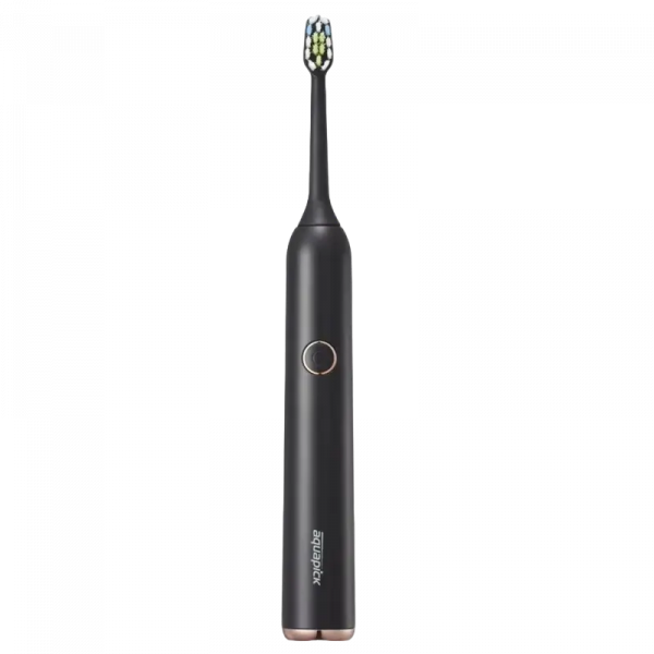 Periuță de dinți electrică Aquapick AQ 102 Negru - Pentru adulți | Oval