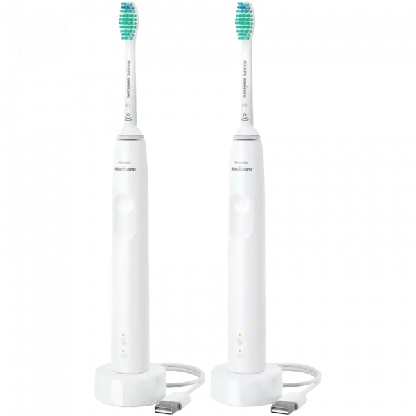 Periuță de dinți electrică Philips Sonicare 3100 Series Alb - Pentru adulți | Oscilant | Medie | Oval Periuță de dinți electrică Philips Sonicare 3100 Series Alb - Pentru adulți | Oscilant | Medie | Oval