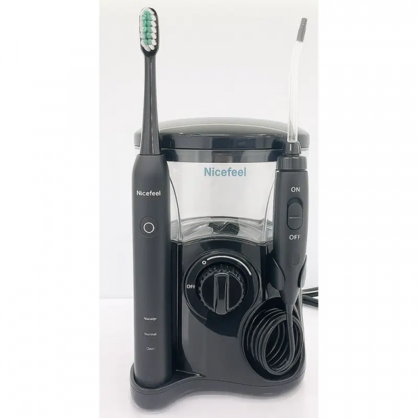 Irigator oral Nicefeel FC163A Negru - Pentru adulți | Oval