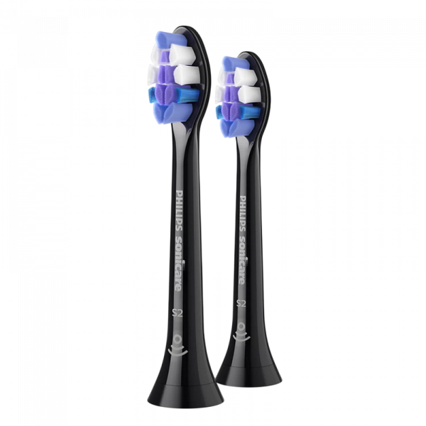 Насадка для электрической зубной щетки Philips HX6052/88 Черный - Для взрослых | Экстра-мягкая | Вытянутая