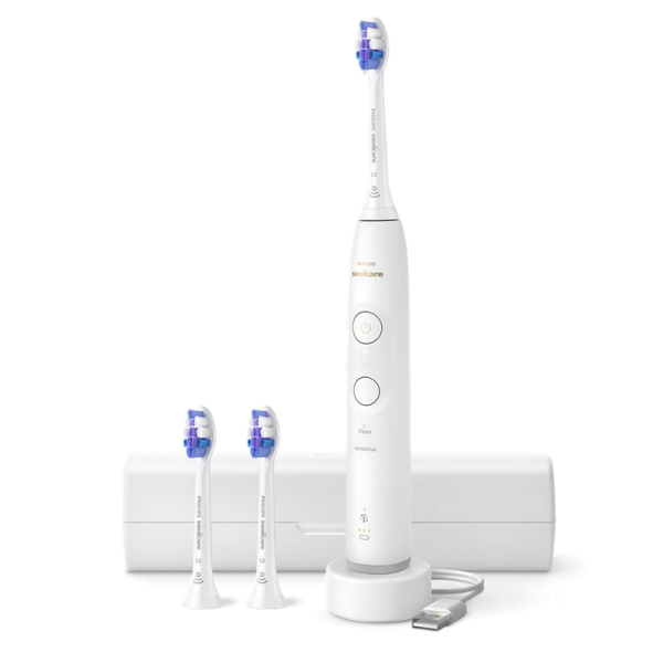 Periuță de dinți electrică Philips HX7400/02 Alb - Pentru adulți | Extra-moale | Oval Periuță de dinți electrică Philips HX7400/02 Alb - Pentru adulți | Extra-moale | Oval