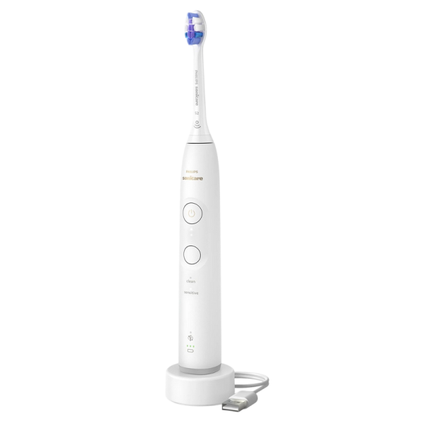 Электрическая зубная щетка Philips HX7400/01 Белый - Для взрослых | Экстра-мягкая | Вытянутая Электрическая зубная щетка Philips HX7400/01 Белый - Для взрослых | Экстра-мягкая | Вытянутая