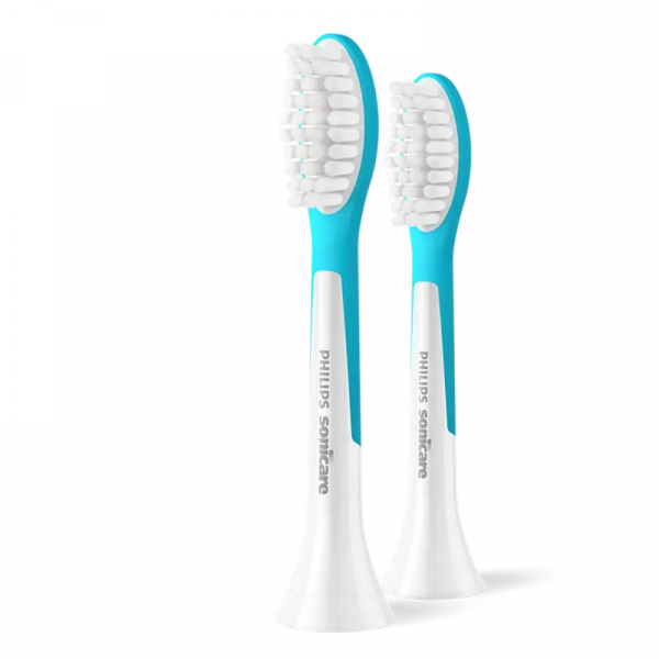 Насадка для электрической зубной щетки Philips HX6042/90 Белый | Голубой - Для детей | Мягкая | Вытянутая