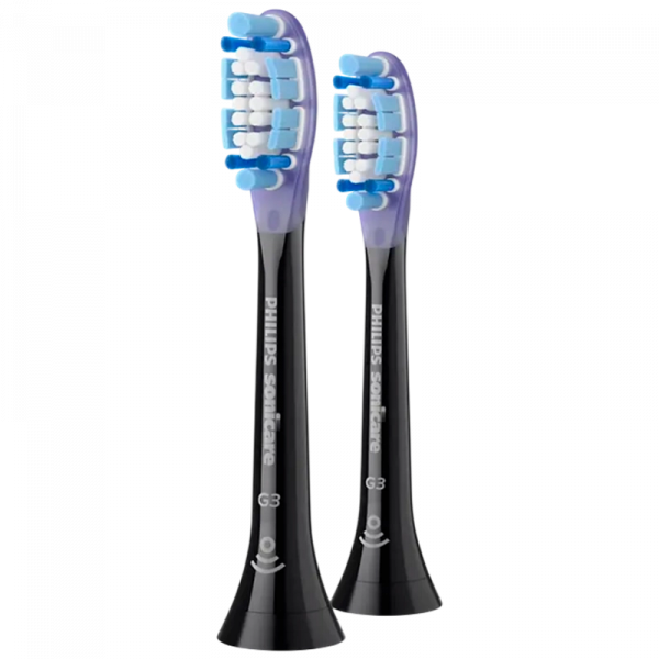 Насадка для электрической зубной щетки Philips HX9052/88 Зеркально-чёрный - Для взрослых | Мягкая | Вытянутая