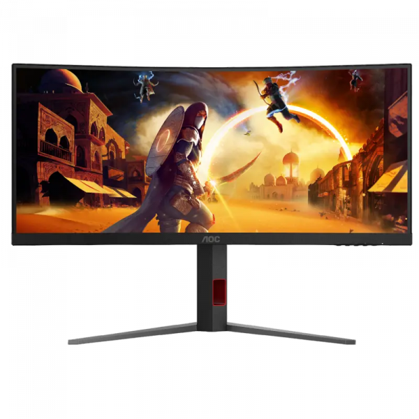 Monitor Gaming AOC CU34G4 Negru - 34" | VA | 3440x1440 | 180 Hz | 1 ms