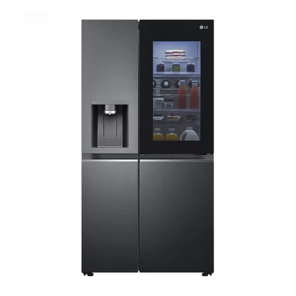 Холодильник LG GSXV90MCDE, InstaView Door-in-Door™, Чёрный