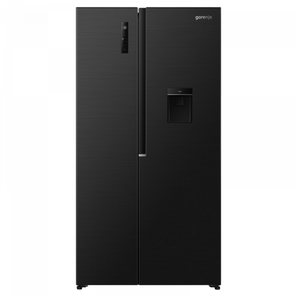 Холодильник Gorenje NRS917E41BXWD Зеркально-чёрный