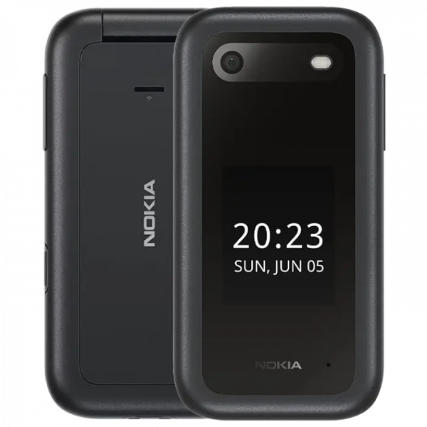 Telefon mobil Flip Nokia 2660 Flip 4G Negru - 2.8" | TFT | 128MB | 48 MB | 4G | Dual-SIM