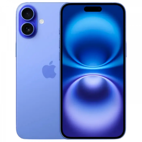Smartphone Apple iPhone 16 , 8 GB / 128GB - 6.1" | Super Retina XDR OLED | 60 Hz | nano-SIM | Ultramarine
