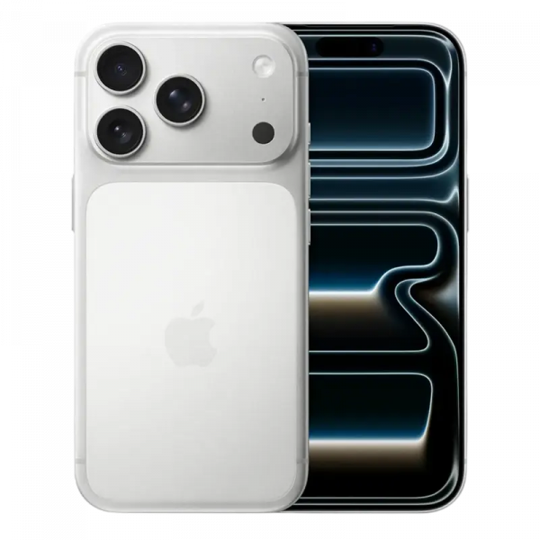 Смартфон Apple iPhone 17 Pro , 12 ГБ / 256ГБ - 6.3" | Super Retina XDR OLED | 120 Гц | 3988 мАч | nano-SIM, eSIM | Серебристый Смартфон Apple iPhone 17 Pro , 12 ГБ / 256ГБ - 6.3" | Super Retina XDR OLED | 120 Гц | 3988 мАч | nano-SIM, eSIM | Серебристый