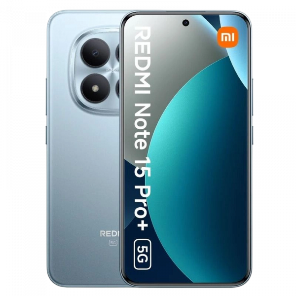 Смартфон Xiaomi Redmi Note 15 Pro Plus, 12 ГБ / 512ГБ - 6.83" | AMOLED | 120 Гц | Dual-SIM | Glacier Blue