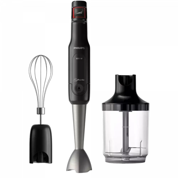Погружной блендер Philips Viva Collection HR2621/90 Чёрный - 800 Вт | 1 л | Металл, Пластик