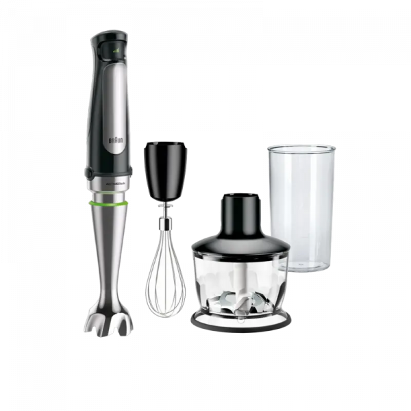 Blender de mână Braun MultiQuick 7 MQ 7035 X Negru | Argintiu - 1000 W | 0.5 l | Plastic