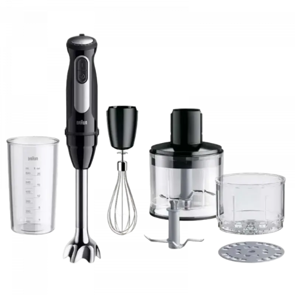 Погружной блендер Braun MultiQuick 5 Pro MQ 55254 M Чёрный - 1000 Вт | 0.5 л | Пластик Погружной блендер Braun MultiQuick 5 Pro MQ 55254 M Чёрный - 1000 Вт | 0.5 л | Пластик