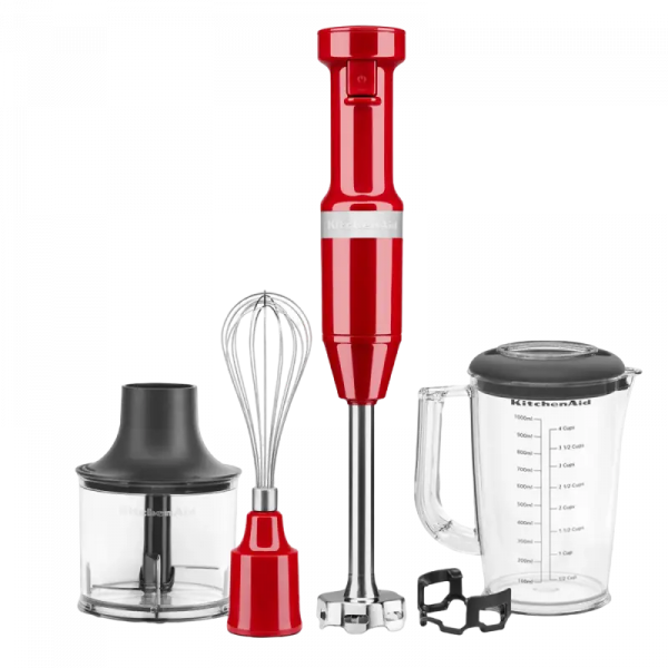 Blender de mână KitchenAid 5KHBV83EER Roșu - 180 W | 1 l | Plastic