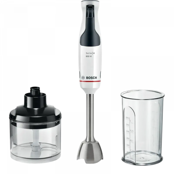 Погружной блендер Bosch MSM4W420 Белый | Черный - 800 Вт | 0.6 л | Пластик Погружной блендер Bosch MSM4W420 Белый | Черный - 800 Вт | 0.6 л | Пластик