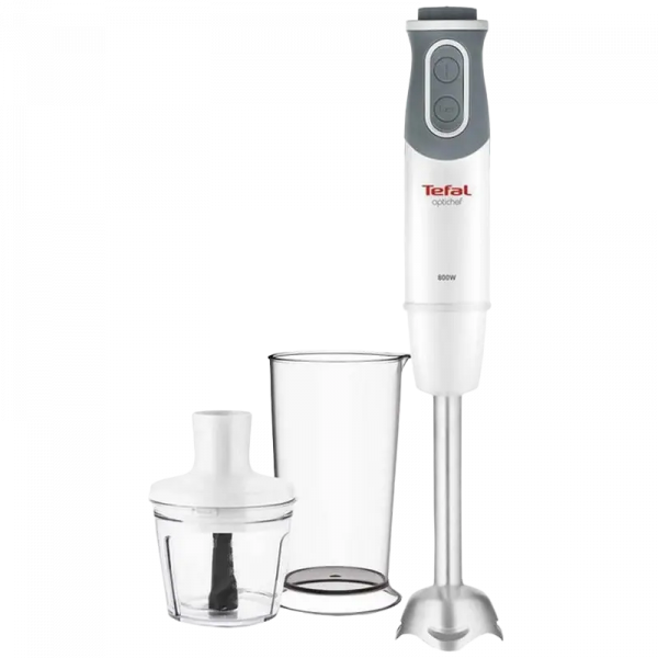 Blender de mână Tefal Optichef HB641138 Alb - 800 W | 0.5 l | Plastic