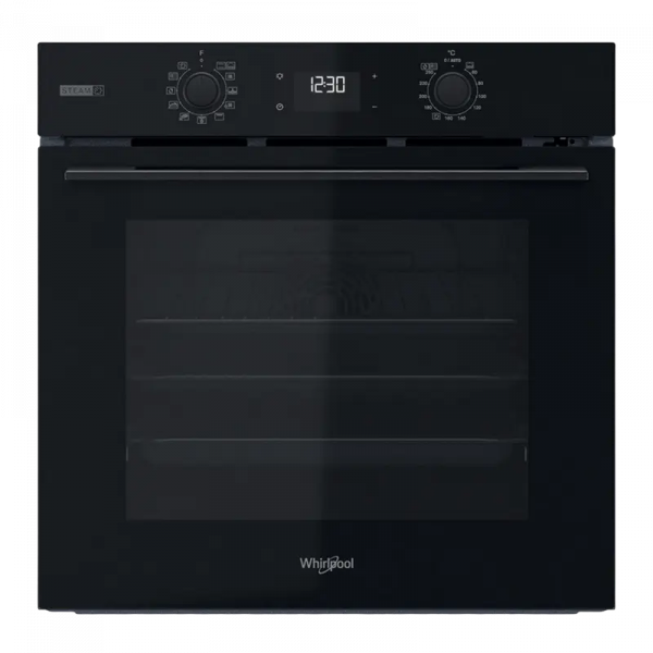 Электрический духовой шкаф Whirlpool OMSK58RU1SB Черный - Встраиваемая | 71 л | 250°C