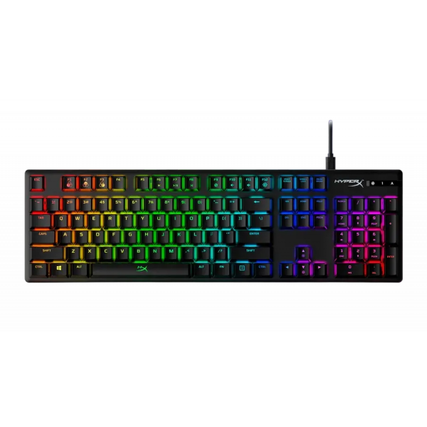 Tastatură HyperX Alloy Origins Mecanic Negru - Cu fir | Rusă,Engleza