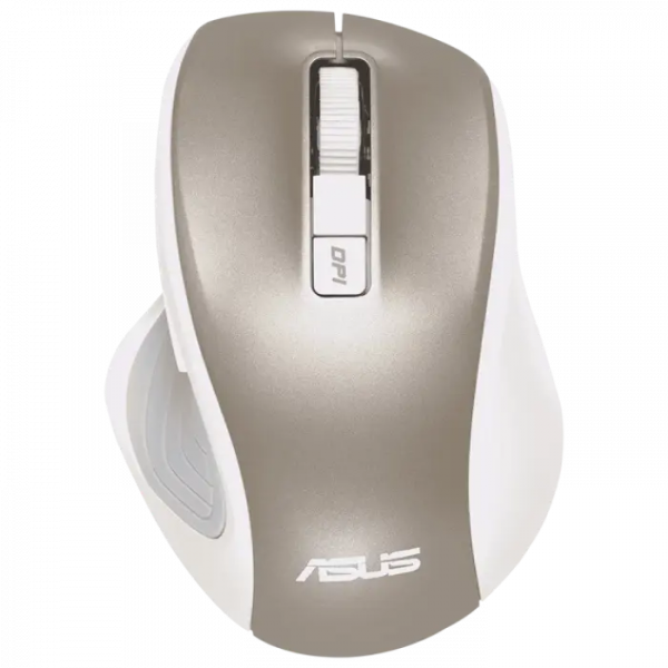 Mouse ASUS MW202 Gold - Optical | 4000 dpi | Fără fir Mouse ASUS MW202 Gold - Optical | 4000 dpi | Fără fir