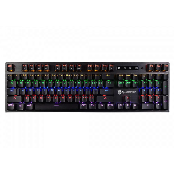 Tastatură Bloody B760 Mecanic Negru - Cu fir | Engleza,Rusă Tastatură Bloody B760 Mecanic Negru - Cu fir | Engleza,Rusă