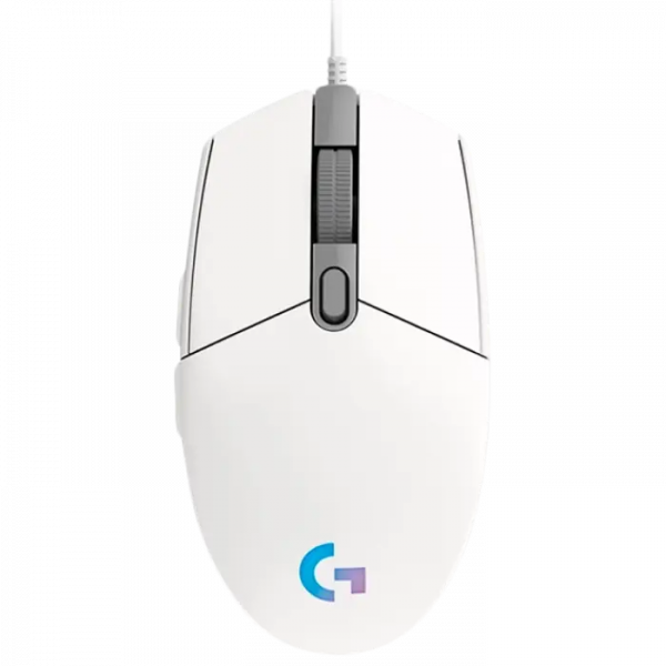 Gaming Mouse Logitech G102 Alb - Optical | 8000 dpi | Cu fir Gaming Mouse Logitech G102 Alb - Optical | 8000 dpi | Cu fir