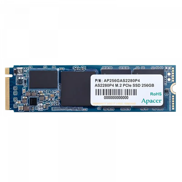 Unitate SSD Apacer AS2280P4 256GB - M.2 NVMe | NVMe PCIe 3.0 x4 | 2000 MB/s