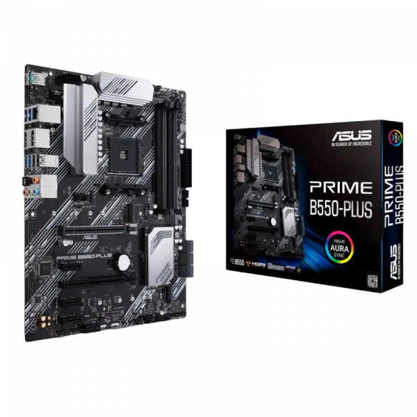 Материнская плата ASUS PRIME B550-PLUS AM4 ATX - AMD B550 | DDR4 SDRAM | 4x DIMM Материнская плата ASUS PRIME B550-PLUS AM4 ATX - AMD B550 | DDR4 SDRAM | 4x DIMM