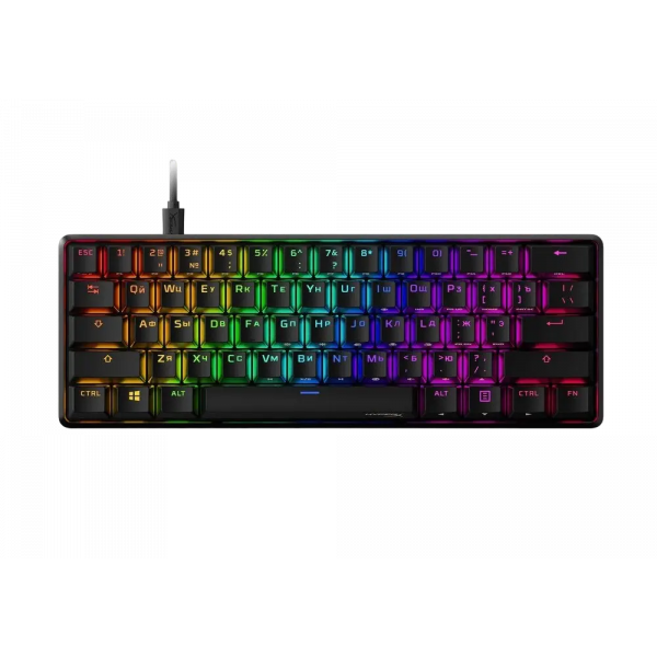 Клавиатура HyperX Alloy Origins 60 Механический Черный - Проводное | Русский,Английский