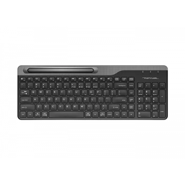 Tastatură A4Tech FBK25 Membrană Negru - Fără fir | Română,Engleza,Rusă