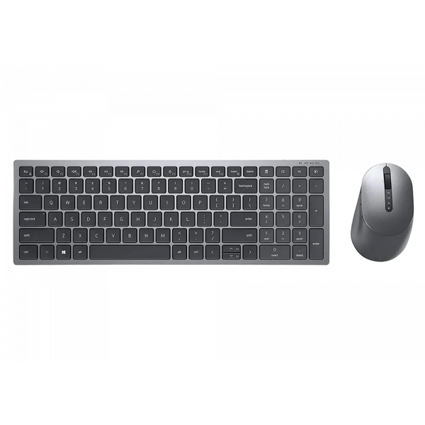 Set Tastatură + Mouse DELL KM7120W Membrană Gri - Fără fir | Rusă,Engleza Set Tastatură + Mouse DELL KM7120W Membrană Gri - Fără fir | Rusă,Engleza