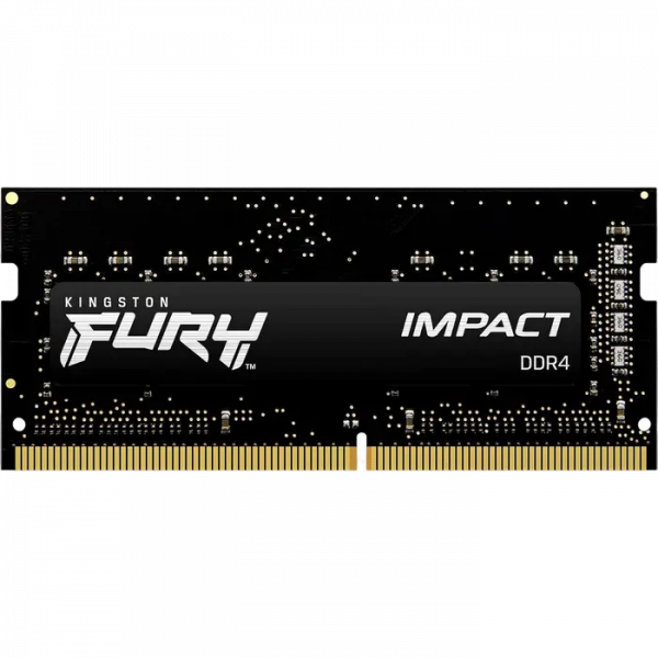 Memorie RAM Kingston FURY Impact FURY Impact 16GB Negru - DDR4 SDRAM | 3200 MHz | 1x 16GB Memorie RAM Kingston FURY Impact FURY Impact 16GB Negru - DDR4 SDRAM | 3200 MHz | 1x 16GB