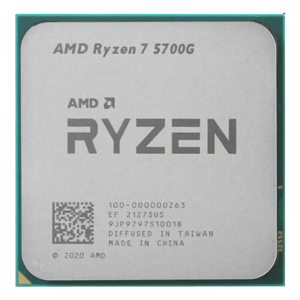 Процессор AMD Ryzen 7 5700G Tray - AM4 | 3.8 ГГц - 4 ГГц Процессор AMD Ryzen 7 5700G Tray - AM4 | 3.8 ГГц - 4 ГГц