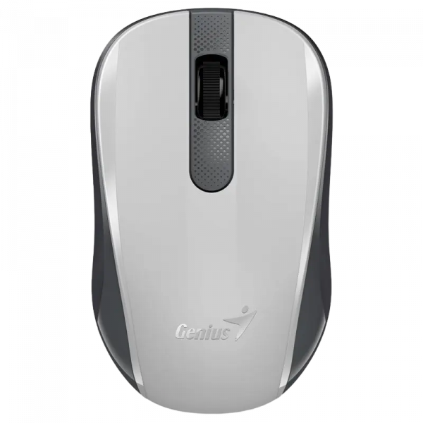 Mouse Genius NX-8008S Alb/Gri - Optical | 1200 dpi | Fără fir