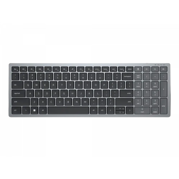 Клавиатура DELL KB740 Мембрана Серый - Беспроводное | Английский,Русский