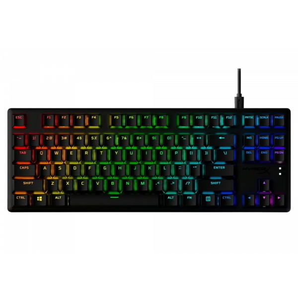 Tastatură HyperX Alloy Origins Core PBT Mecanic Negru - Cu fir | Engleza Tastatură HyperX Alloy Origins Core PBT Mecanic Negru - Cu fir | Engleza