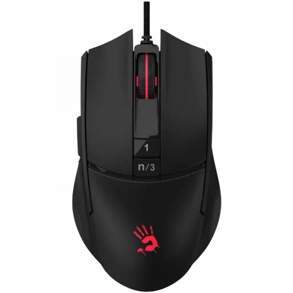 Игровая мышь Bloody L65 Max Stone Black - Оптический | 12000 dpi | Проводное