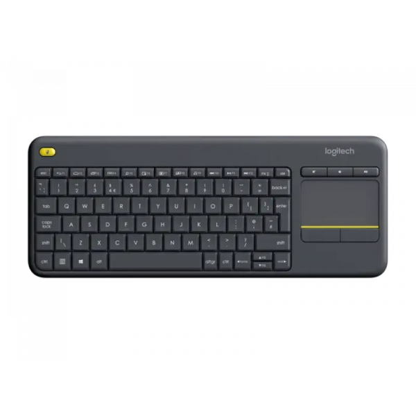 Tastatură Logitech K400 Plus Negru - Fără fir | Engleza