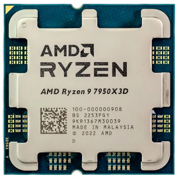 Процессор AMD Ryzen 9 7950X3D Tray - AM5 | 4.2 ГГц - 5.7 ГГц