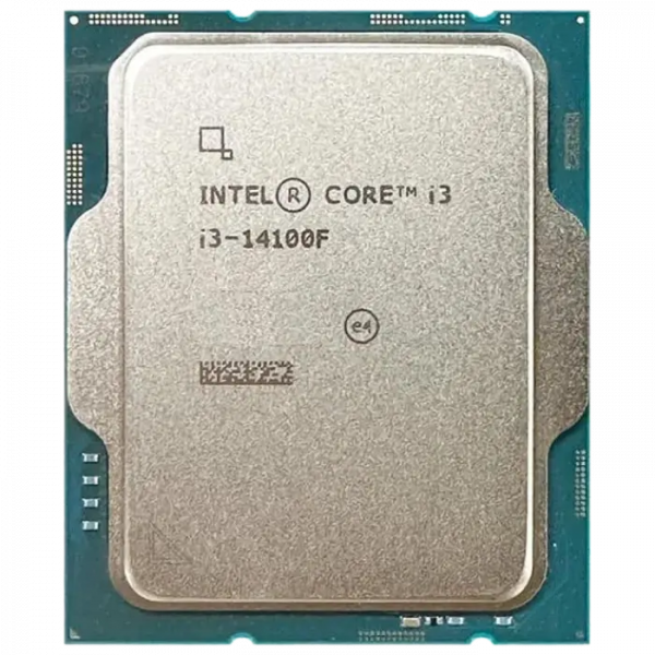 Процессор Intel Core i3-14100F Tray - LGA1700 | 3.5 ГГц - 4.7 ГГц