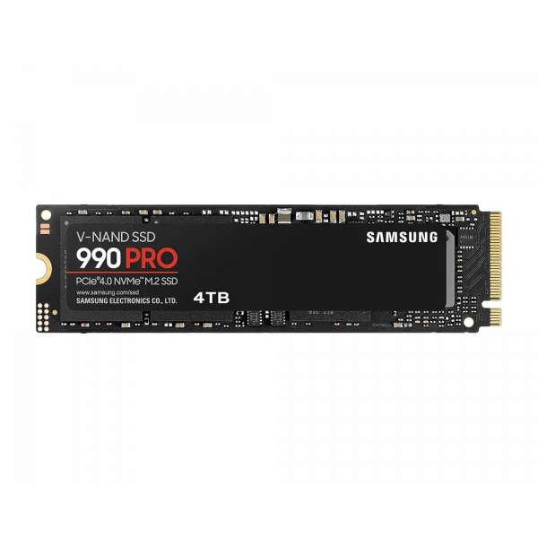 Накопитель SSD Samsung 990 PRO PRO 990 4000GB - M.2 NVMe | NVMe PCIe 4.0 x4 | 6900 МБ/с Накопитель SSD Samsung 990 PRO PRO 990 4000GB - M.2 NVMe | NVMe PCIe 4.0 x4 | 6900 МБ/с