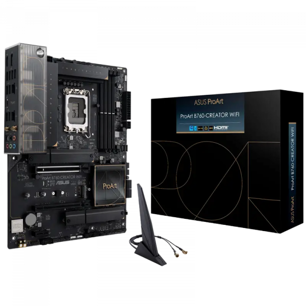 Материнская плата ASUS B760-CREATOR WIFI LGA1700 ATX - Intel B760 | DDR5 SDRAM | 4x DIMM