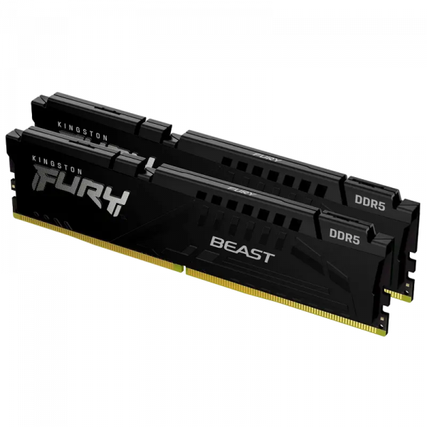 Memorie RAM Kingston FURY Beast FURY Renegade 64GB Negru - DDR5 SDRAM | 6000 MHz | 2x 32GB