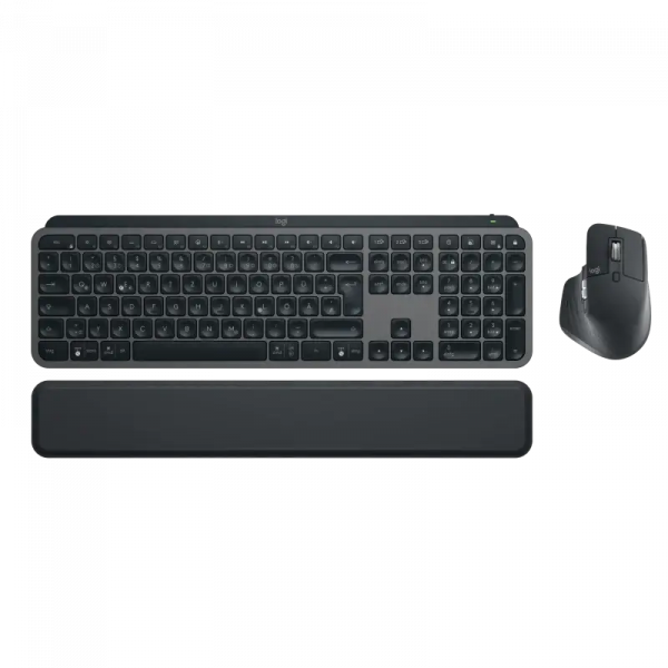 Клавиатура и мышь Logitech Combo for Business Gen 2 Мембрана Черный - Беспроводное | Английский Клавиатура и мышь Logitech Combo for Business Gen 2 Мембрана Черный - Беспроводное | Английский