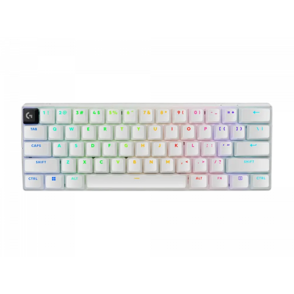 Tastatură Logitech G PRO X 60 Mecanic Alb - Fără fir,Cu fir | Engleza Tastatură Logitech G PRO X 60 Mecanic Alb - Fără fir,Cu fir | Engleza