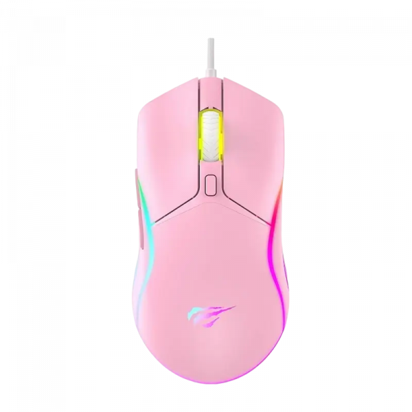 Игровая мышь Havit MS1029 Розовый - Оптический | 7200 dpi | Проводное Игровая мышь Havit MS1029 Розовый - Оптический | 7200 dpi | Проводное