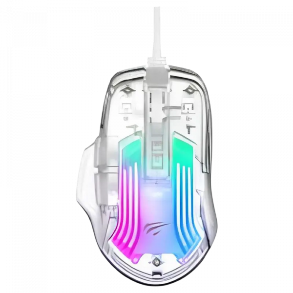 Gaming Mouse Havit MS1011SE Alb - Optical | 7200 dpi | Cu fir