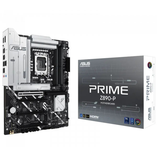 Placă de bază ASUS PRIME Z890-P LGA1851 ATX - Intel Z890 | DDR5 SDRAM | 4x DIMM
